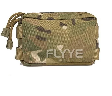 FLYYE FY-PH-C005 CORDURA водонепроницаемый нейлоновый Тактический Molle Чехол Molle gear сумка Pouchs карманный инструмент поясная сумка - Цвет: MC