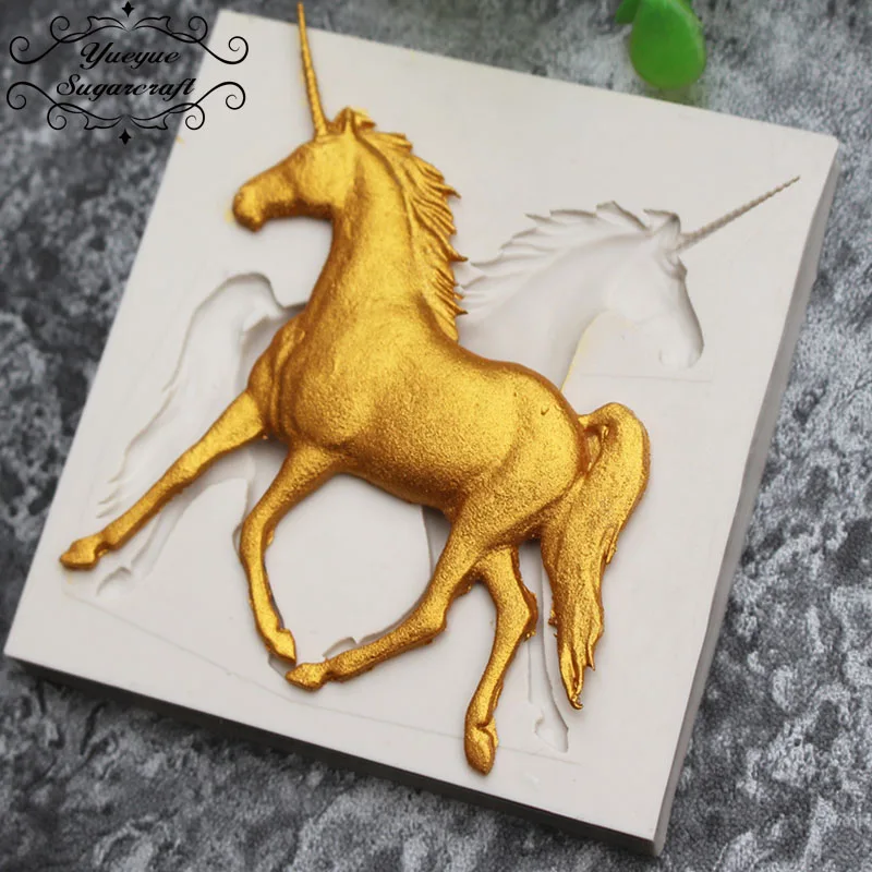 Horse silicone mold fondant mold cake decorating tools chocolate