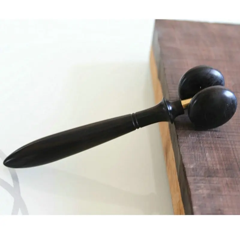 Ebony Facial Eye Massager Roller for Joint Meridian Acupressure - Finger Massager Wheel Activity image 6
