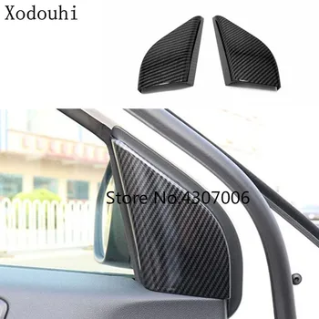 

car cover front A column lamp frame triangle Audio Speak Sound Cover Ring circle trim 2pcs For Ford Focus 2018 2019 2020