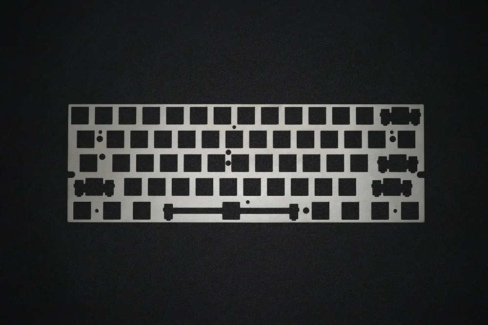 

Stainless Steel Positioning Plate RGB60 JM60 GH60 60% Poker Satellite Axis DIY for Cherry Mechanical Keyboard