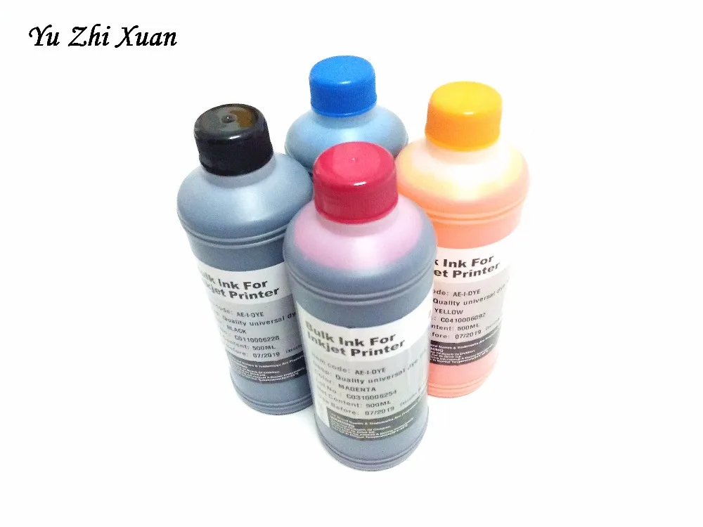 500 мл 4 шт. УФ-чернилами для Epson R260 R265 R270 R275 R280 R285 R290 RX600 RX610 RX660 RX680 RX685 RX690 струйный красителя пополнения чернил комплект