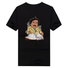 2017 Men Pablo Escobar Sunglasses Famous Narcos Colombian Gangster Drugas T-shirt Tees Short Sleeve T SHIRT Comic Men’s W1028006
