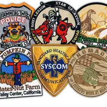 Индивидуальная нашивка или значок железо или нашивки на одежду, которую вы ищете