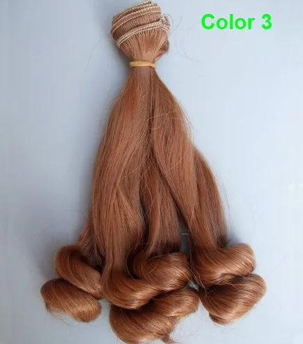 18 см качественные высокотемпературные кукольные парики 1/3 1/4 1/6 BJD SD AD diy кукольные волосы для куклы blyth