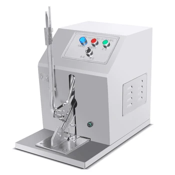 

Automatic Induction sausage clipper buckle machine bread bag pedal sealing machine U-shaped sausage edible mushroom bag tying