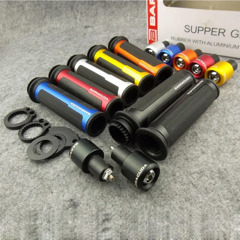 

22mm 7/8'' Motorcycle Anti-Skid Handle Grips grips&ends cnc 22mm handlebar For Suzuki Gsxr 750 Sv 650 Gsr 600 gsx Honda Yamaha
