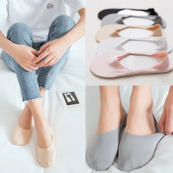 

1 Pair Fashion Women Summer Lace Flower Low cut Cotton Socks Comfy Female Antiskid Invisible Ankle Socks Elastic Short Hosiery