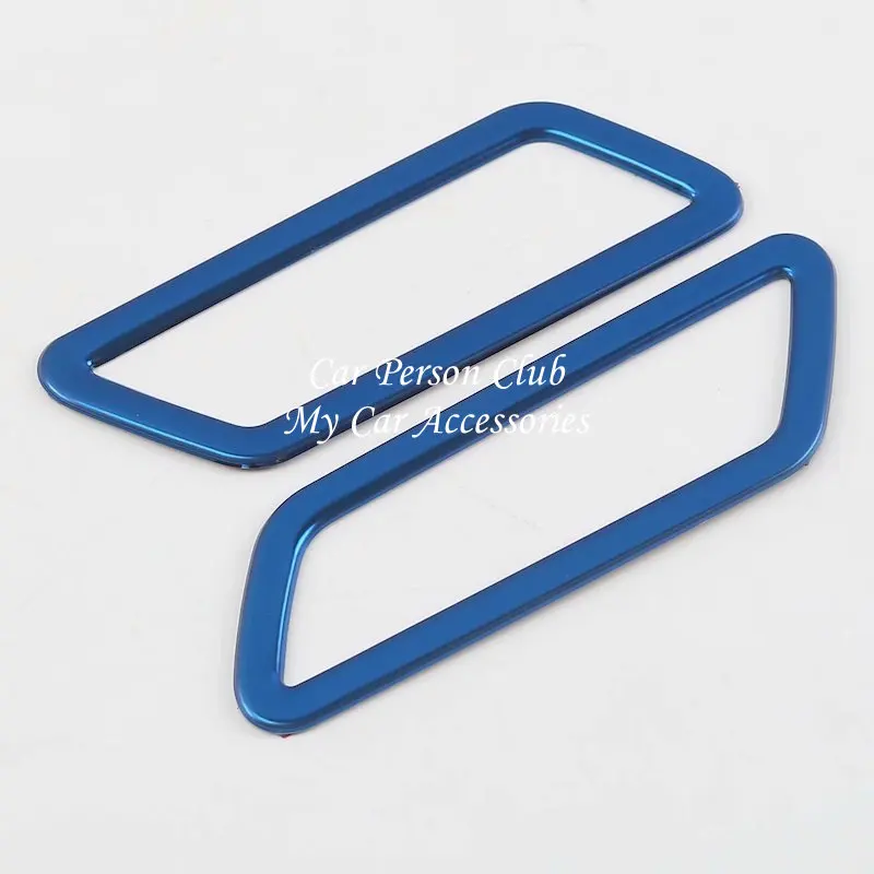 

For VW Volkswagen T-Roc 2017 2018 Small Air Conditioning Outlet Vent Cover Interior Console Trim Stainless Steel Car Accessories