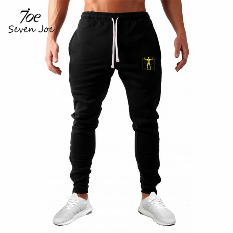 Seven Joe Men full sportswear Pants Casual Elastic cotton Mens Fitness