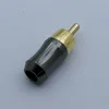 Connecteur RCA de luxe à souder, 1 pièce, adaptateur de sortie/entrée Audio pour haut-parleur, prise d'écouteurs plaquée or ► Photo 3/6
