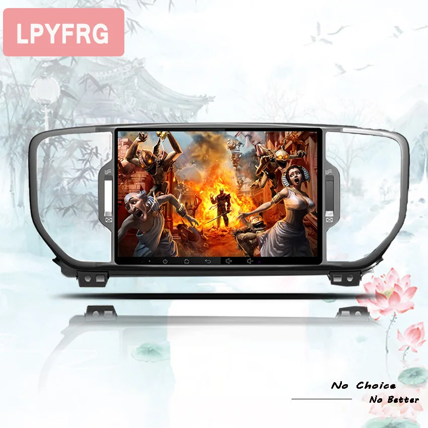 Cheap 9" Car dvd Player For KIA Sportage 2016 2017 18 Kx5 4G+64G navigation car radio TV SD stereo Gps Sat navi car multimedia player 5