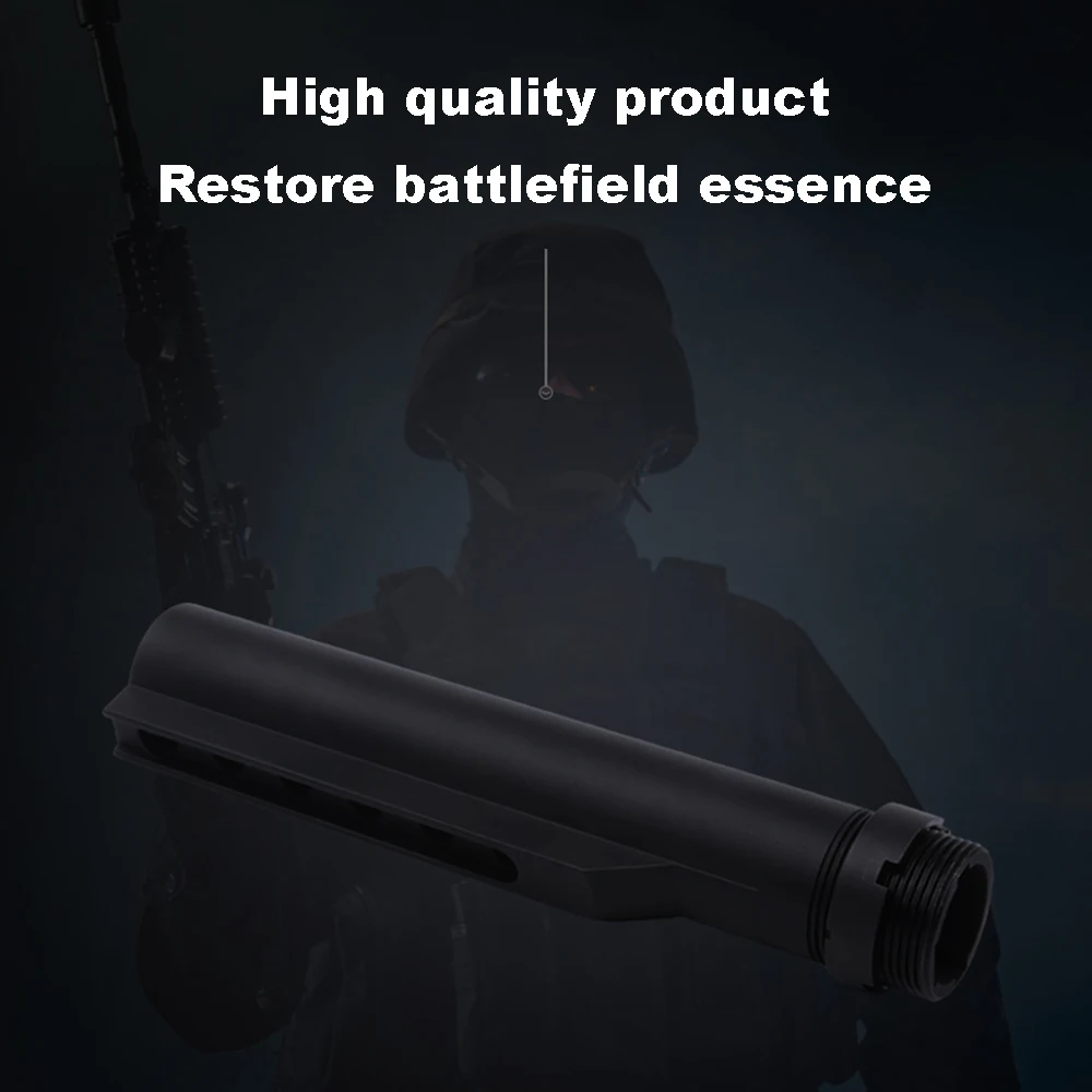 Высокое качество для AEG M4 M16 страйкбол пневматические пистолеты Приклад Трубки с алюминиевой ЧПУ СТОК ТРУБЫ-черный и красный