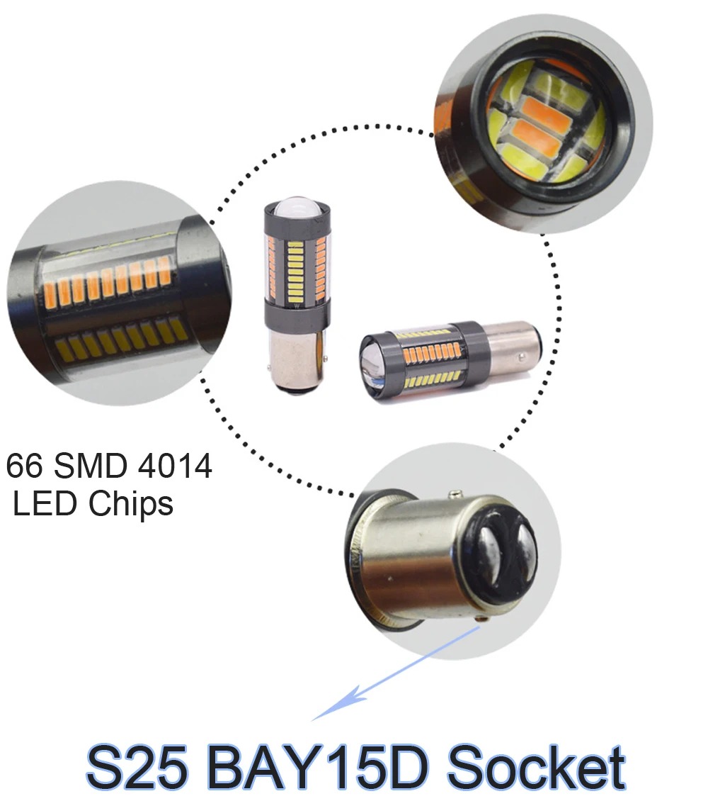 AICARKAS светодиодный автомобильный светильник S25 1157 BAY15D BA15D двухцветная Автомобильная Лампа сигнала поворота тормозной задний светильник s 12 в 24 В Автомобильный светодиодный светильник для BMW