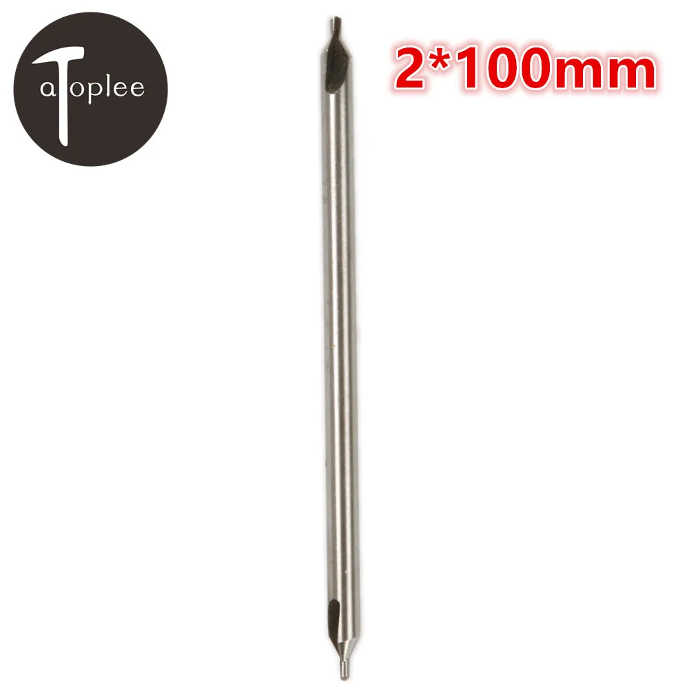 Dia 2mm HSS Lengthened Double Ended Center Drill /"A/" Type without Protector Cone