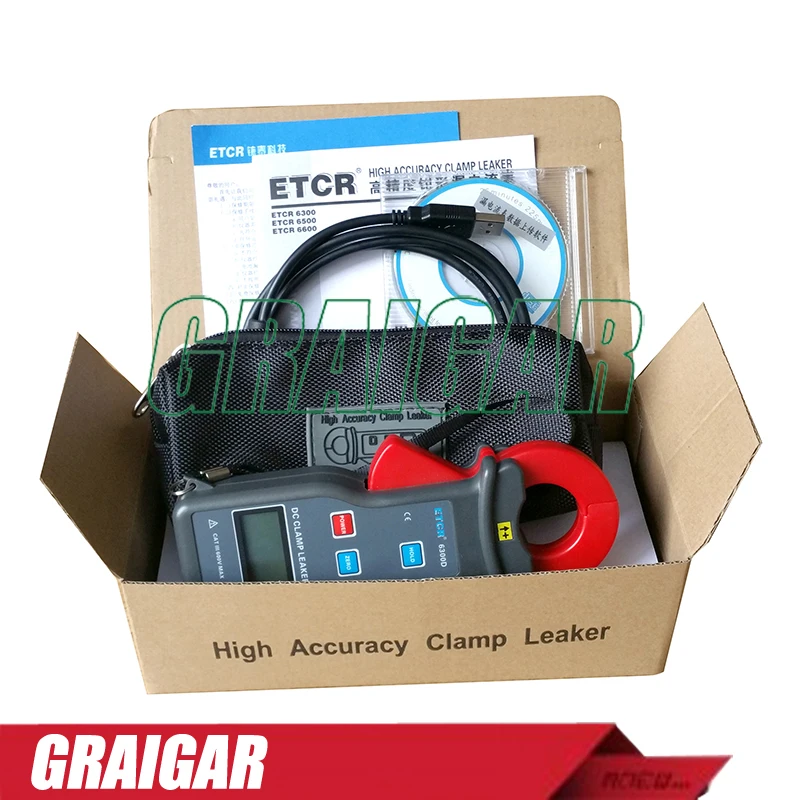 

Fast Shipping ETCR6300D DC Leaker Current Clamp Meter