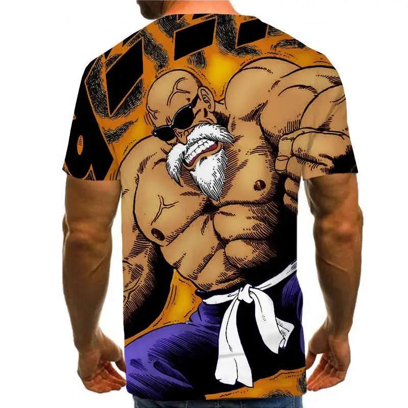 Dragon Ball Z Ultra Instinct God Son Goku Super Saiyan Men Tshirt 3D Printed Summer O-Neck Daily Casual Funny T shirt Plus Size