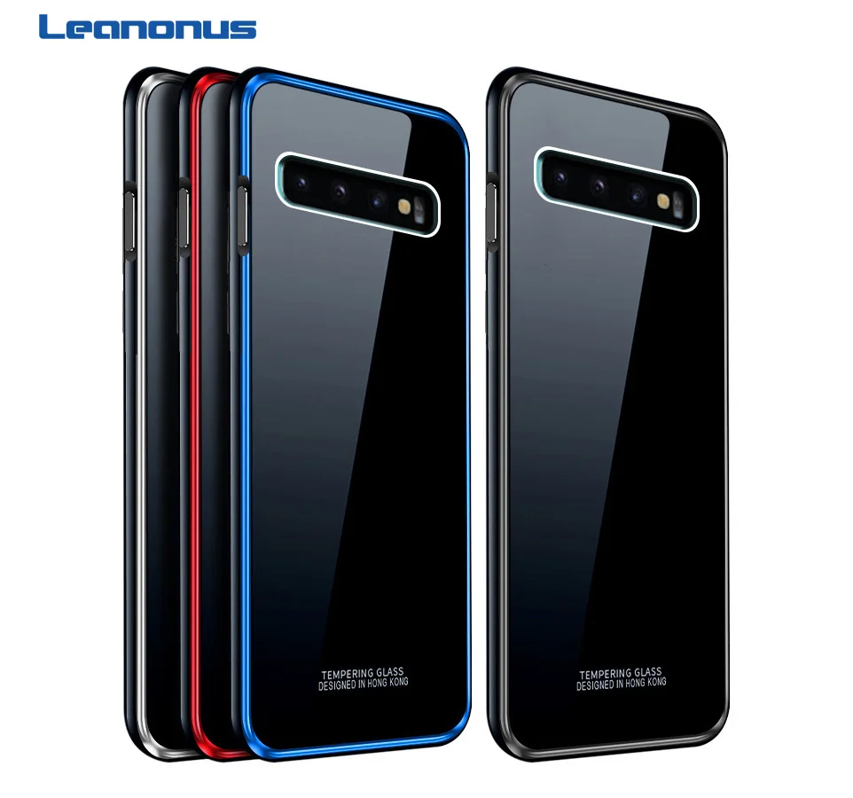 

Metal Frame Case For iPhone 7 X 6S Case Plating PC Edge Tempered Glass Hard Back Cover For iPhone 6S 7 8 Plus XR XS Max Fundas