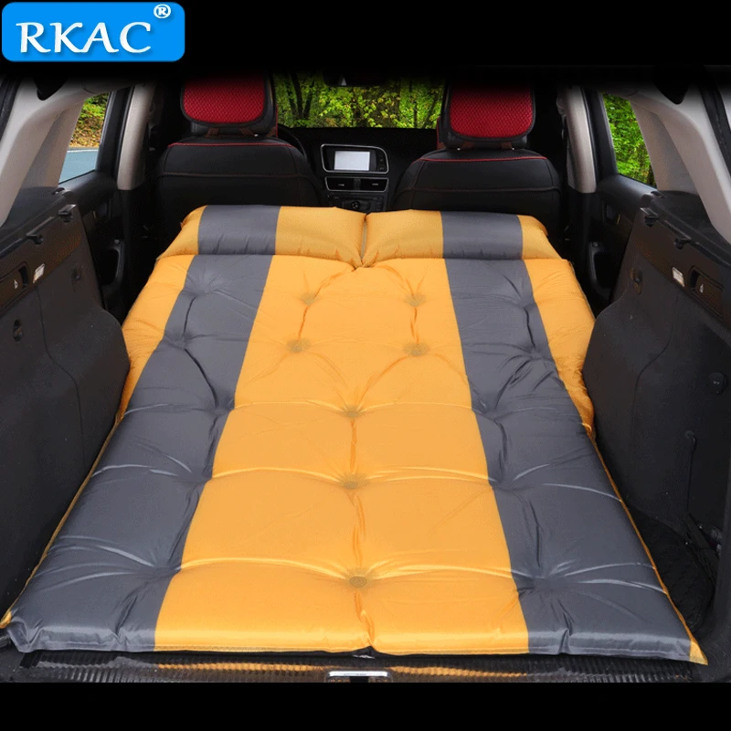 Automatic Inflatable Universal FOR ALL SUV Car Air Inflation Mattress Bed Auto Back Seat Cover Drive Travel Car Inflatable Bed