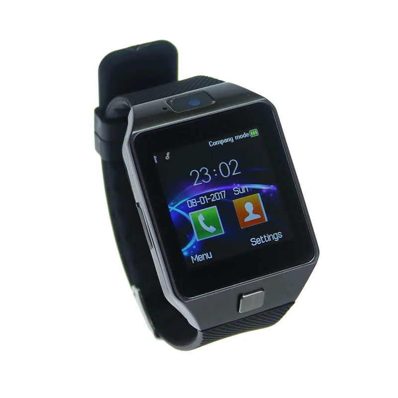 Мода Bluetooth Smart Watch SIM/карты памяти для IOS Android телефонов Спорт smartwatch наручные часы с