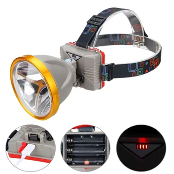 

Waterproof Head Lamp 1000 LM Adjustable Headlight XM-L T6 LED Headlight Flashlight Torch for Camping +3PCS Rechargeable Battery