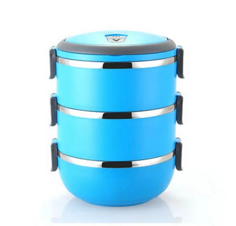 3 слоя термальность Bento LunchBox thermosнержавеющая сталь изоляции хранения контейнер