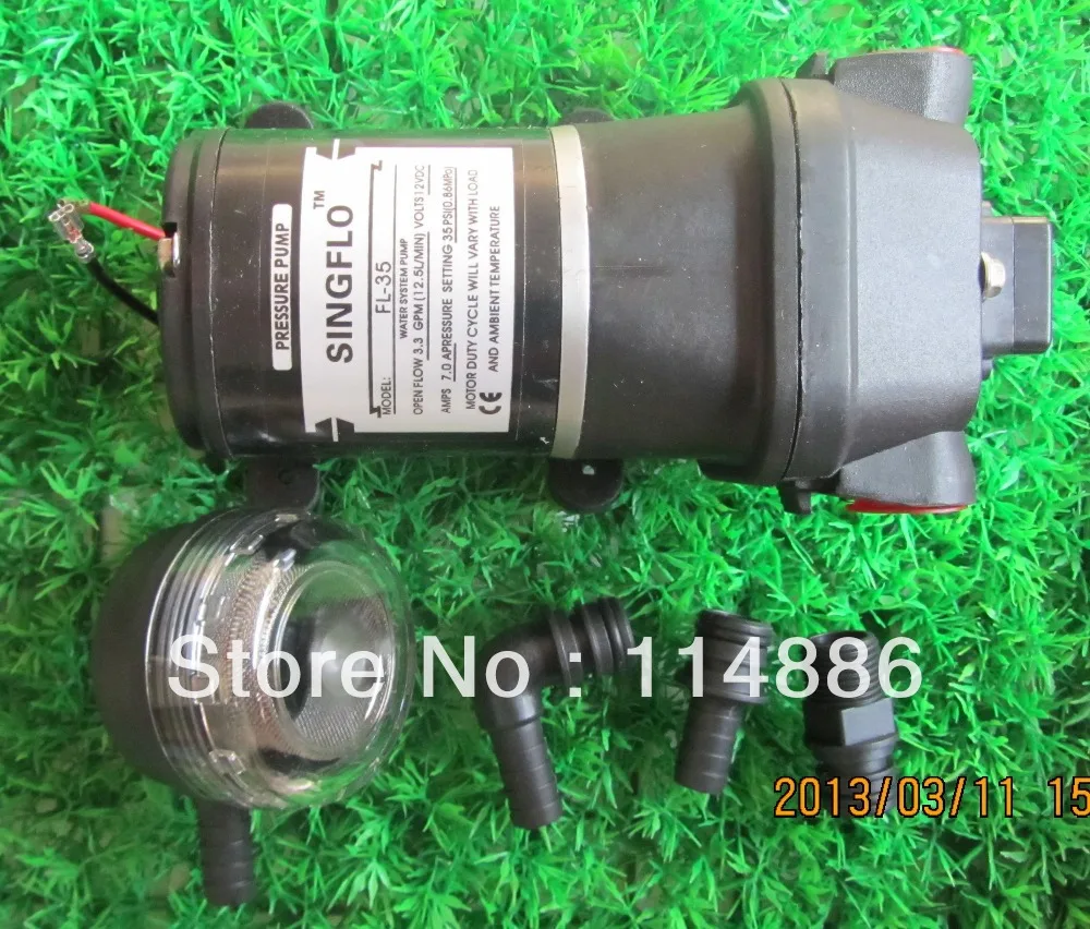 FL 35 12v DC 35PSI WATER PUMP FOR MARINE RV