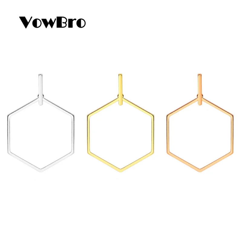 

VowBro 2018 Black Silver Gold Color Earrings Big Smooth Earrings Stainless Steel Loop Earrings For Women Brincos Pendientes