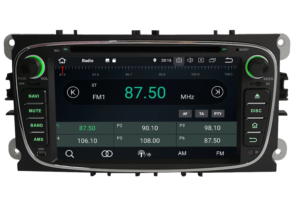 Sale Octa Core 4G Android 8.1 4GB RAM 64GB ROM RDS Car DVD Player Autoradio GPS Glonass For Ford Galaxy Mondeo Kuga Focus S-Max C-Max 2