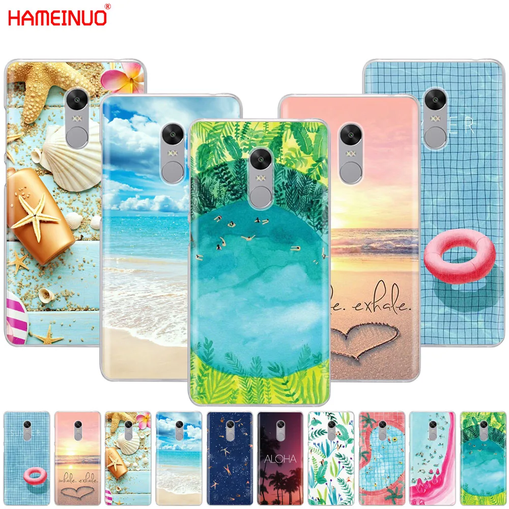 

HAMEINUO summer sky swimming pool Cover phone Case for Xiaomi redmi 5 4 1 1s 2 3 3s pro PLUS redmi note 4 4X 4A 5A