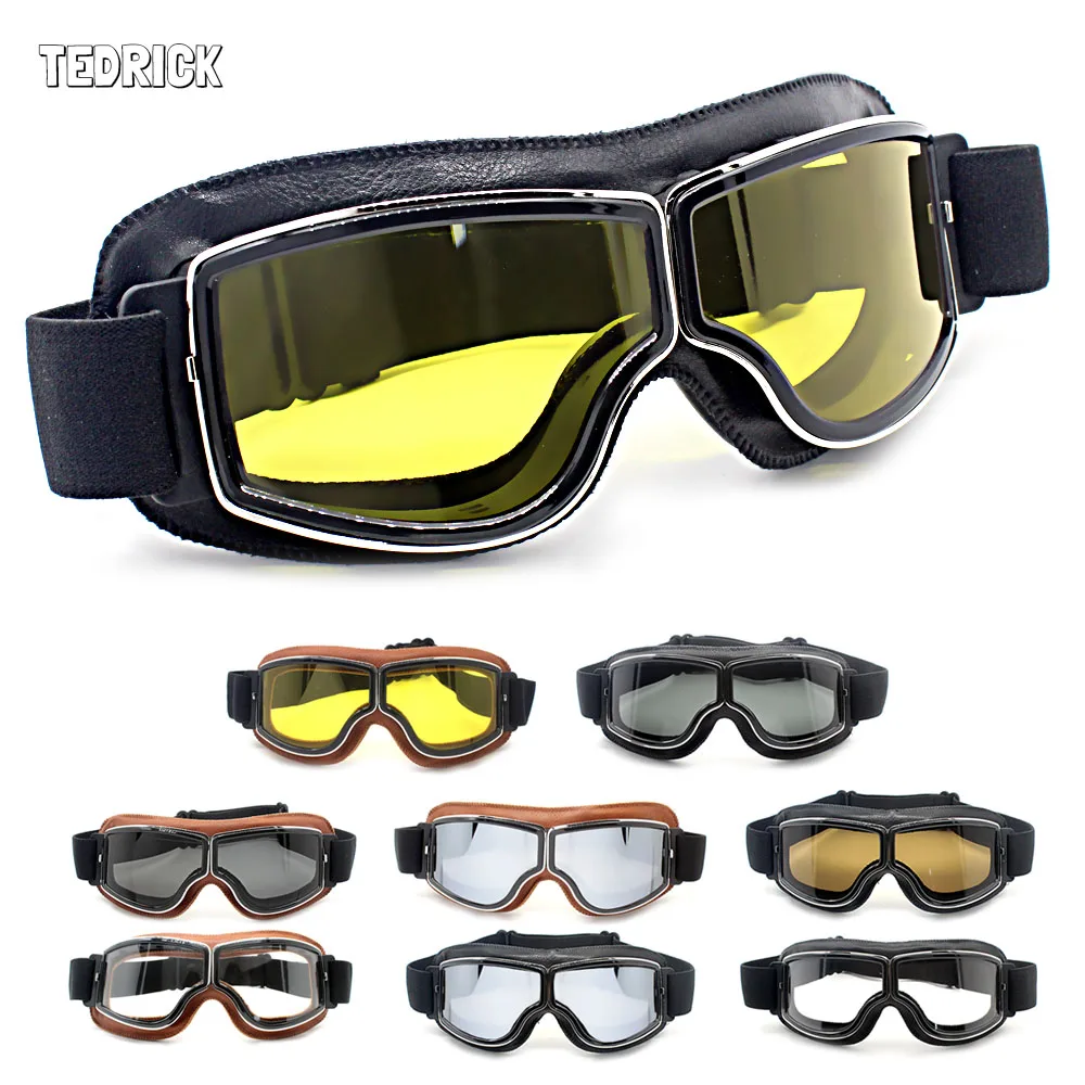Buy Universal Vintage Foldable Silver Frame Goggles