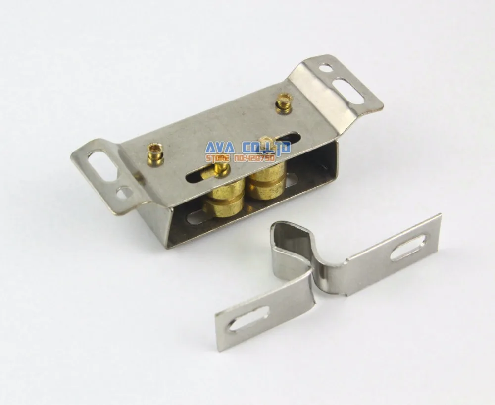 Roller Door Catch & Both The Emtek And Omnia Catches Have Square Corner