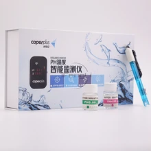 Caperplus рН температура интеллект монитор детектор wifi приложение рН цифровой монитор для аквариума