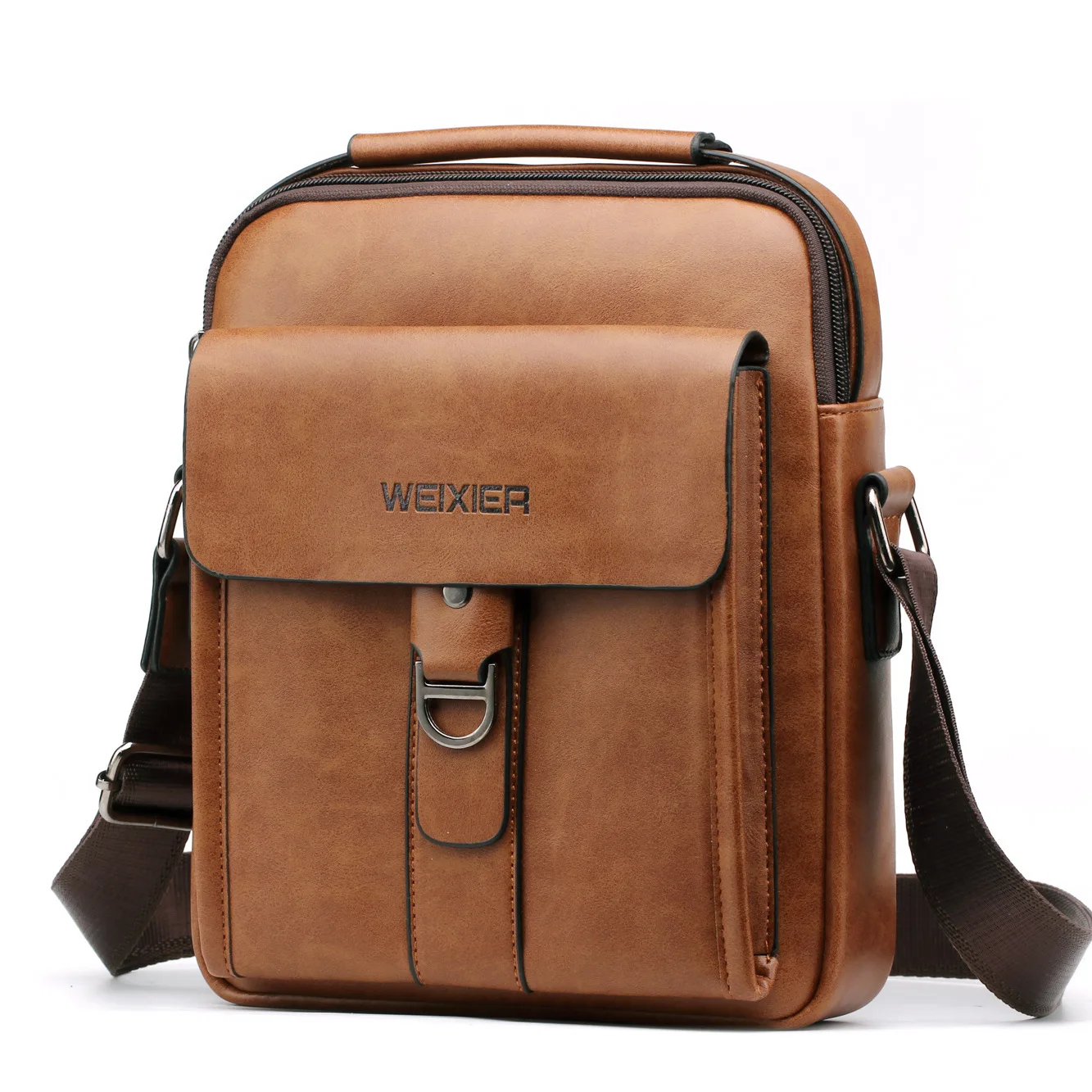 

Litthing 2019 Men Leather Vintage Messenger Handbags Man Casual Flap Men Travel Waterproof Business Male Crossbody Shoulder Bags