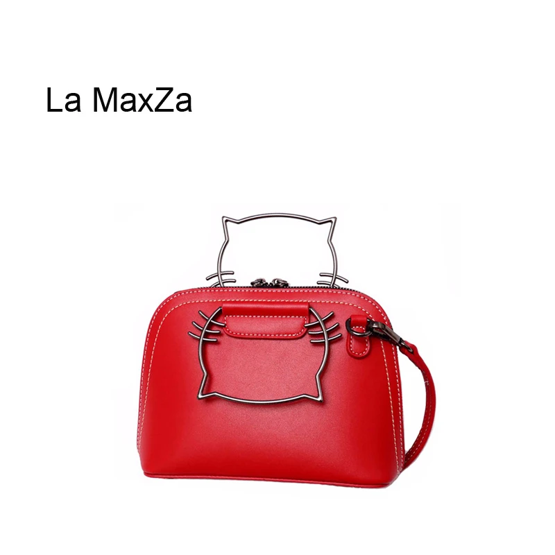 

La MaxZa Shoulder Bag For Women 2019 New Style Genuine Leather Luxury Fashion High quality Spring New Women Messenger Bag