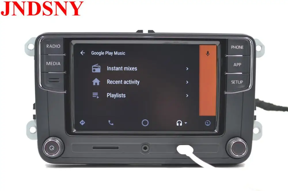 JNDSNY Android Авто CarPlay R340G RCD330 Noname RCD330G Plus Автомагнитола для VW Golf 5 6 Jetta CC Tiguan Passat Polo 6RD 035 187B