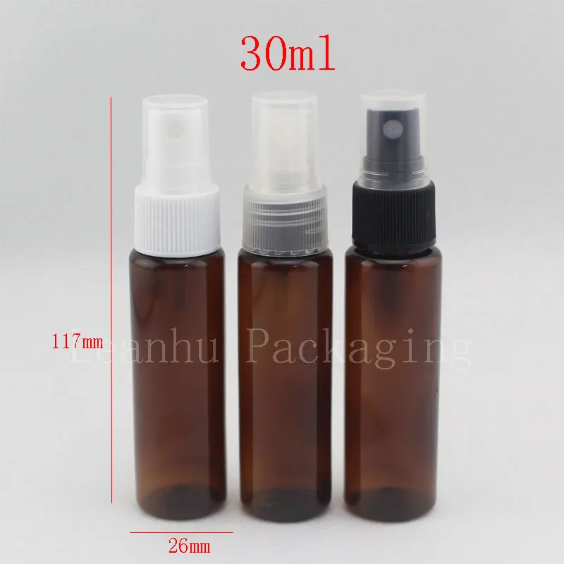30ml brown bottles with spray