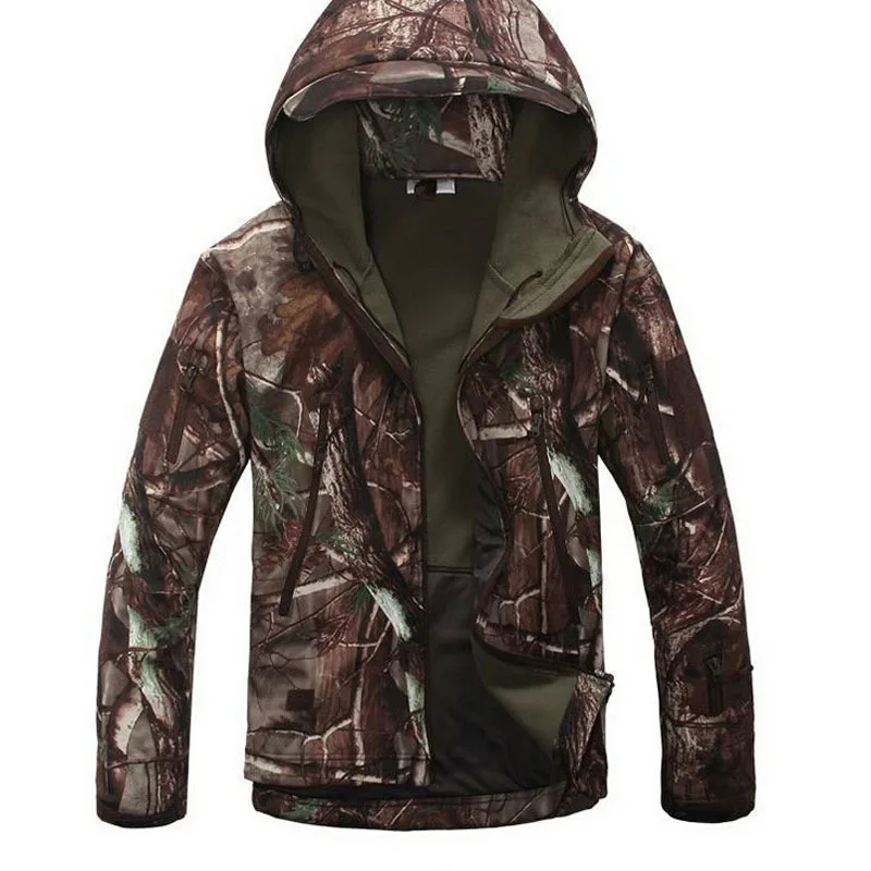 TAD gear скрытень Акула кожа мягкая оболочка TAD V 4,0 OutdoorTactical военная куртка водонепроницаемая ветровка армейская верхняя одежда - Цвет: Tree Camo