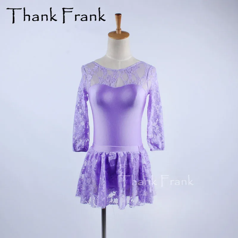 Ballet Tutu Dresses For Girls Women Long Sleeve Lace Practice Dance Costume Leotard Skirt Set Nylon Spandex Ballet Dance Skirts Ballet Tutu Dresses For Girls Women Long Sleeve Lace Practice Dance Costume Leotard Skirt Set Nylon Spandex Ballet Dance Skirts