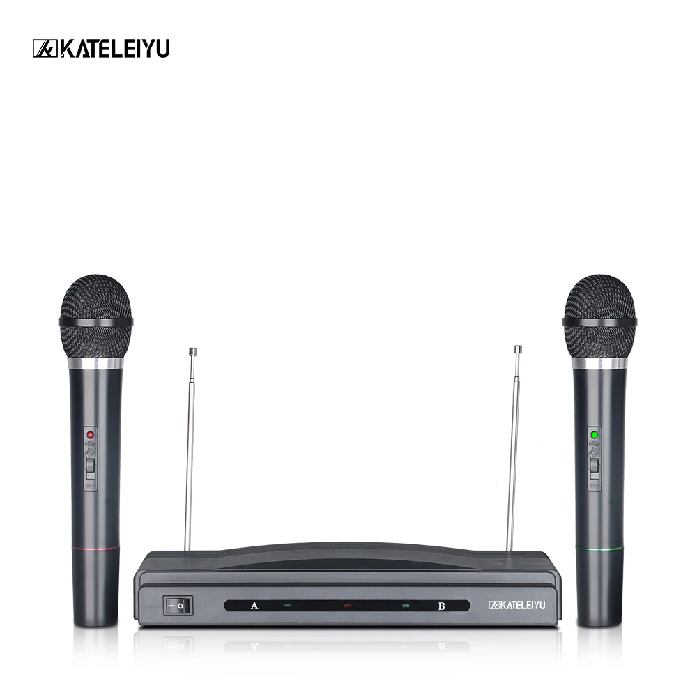 

Wireless Microphones Long-Range True Diversity UHF Professional Wireless Microphone System 306 Wireless MIC Stage Performance