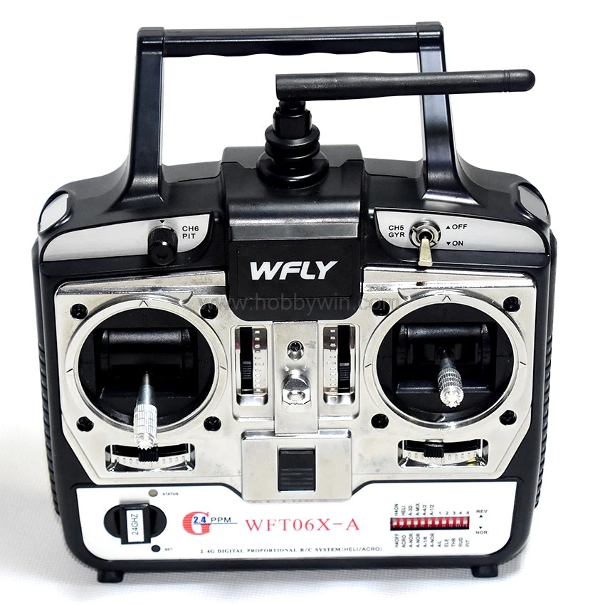 Радиосистема WFLY 2 4G модель 4 ГГц 6 канальная левая дроссельная заслонка для