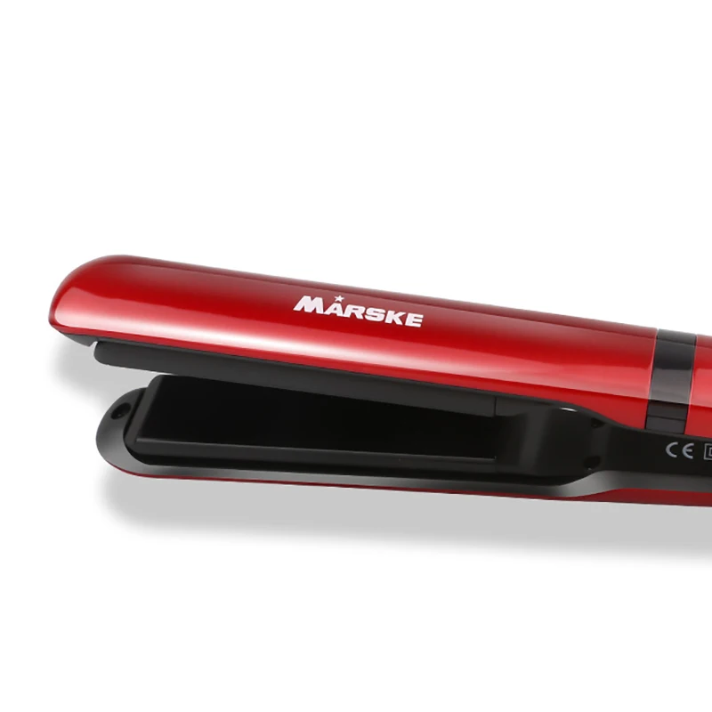 Marske Professional Hair Straightener Curler Dual-Use Hairspray Power Splint 3D Floating Plate Anti-Scalding Eu Plug