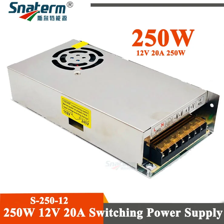 DC12V 24В 5В 600W 500W 300W 200W 120W 100W 60A 50A 30A 20A 10A переключение Питание источник трансформатор переменного тока DC импульсный источник питания