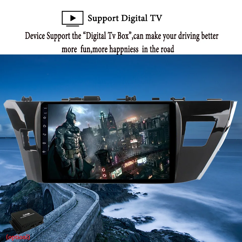Flash Deal 2 din Carplay Android 9.1 car dvd player gps for Toyota Corolla 20137 2014 2015 2016 2017 10.1