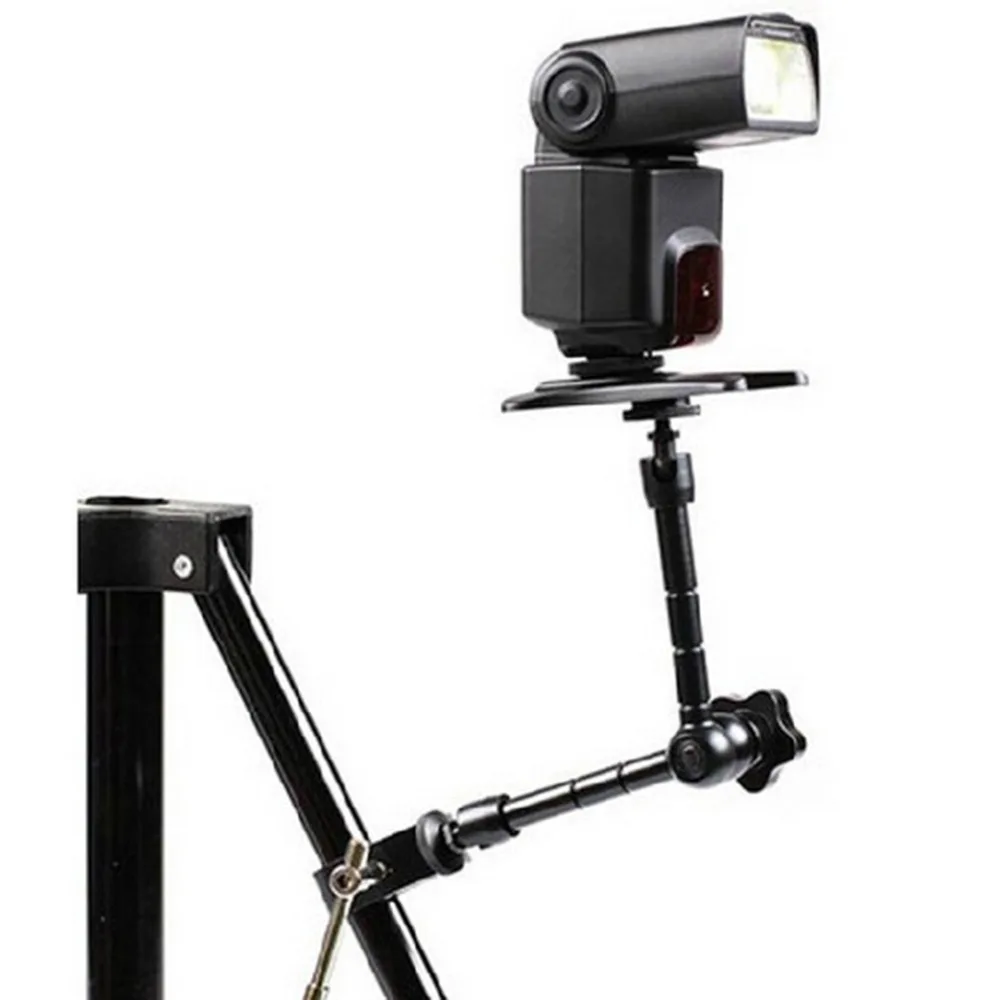 

Durable 11" Magic Arm Gymbal Stand Adjustable Arm for Monitor LED Lights Camera Photo Photography Studio Accessories