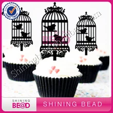 Birdcage Wedding Cake And Get Free Shipping On Aliexpress 10 Set Lot Birdcage Acrylic Wedding Stand Cup Cake Toppers
