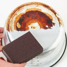 2 шт волшебная губка Ластик хлопок нано-наждак губки Очистка от загрязнения щетка для офиса кухня Очиститель посуды Инструменты