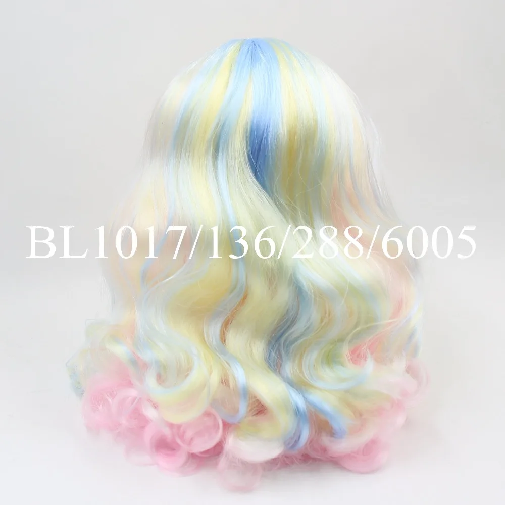 Neo Blythe Doll Multi-Color Hair with Takara RBL Scalp Dome 1