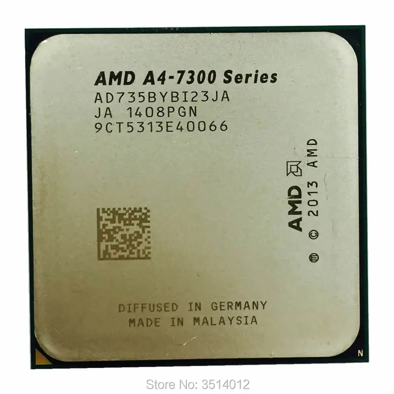 Четырехъядерный процессор AMD A4-Series A4 7350 7350B 3 4 ГГц AD735BYBI23JA Socket FM2 + | Компьютеры и