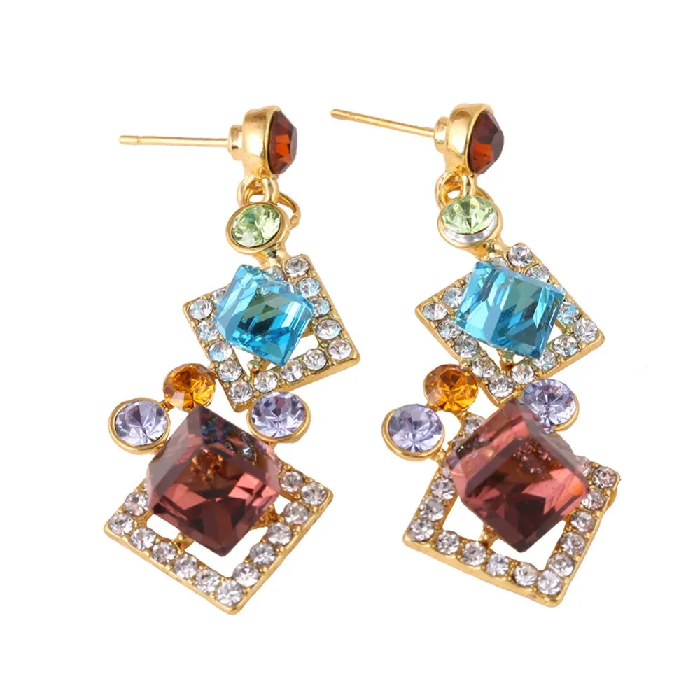 Fashion Trendy Earrings 2018 New Women Gift Dangle Earring Four Colors